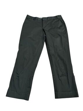 Banana Republic Women’s Black Sateen Crop Stretch Pants Size 2
